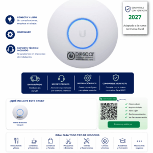 Punto de Acceso WiFi Ubiquiti